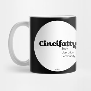 Cincifatty Logo - Reverse Color Mug